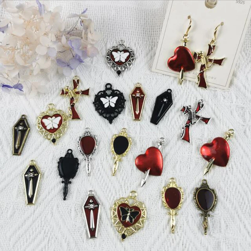 Волшебные зеркальные Подвески JINGLANG с эмалью для изготовления ювелирных изделий, серьги, подвески, браслет, ожерелье, Хэллоуин, ручная работа, 10 шт.
Волшебные зеркальные Подвески JINGLANG с эмалью для изготовления ювелирных изделий, серьги, подвески, браслет, ожерелье, Хэллоуин, ручная работа, 10 шт.