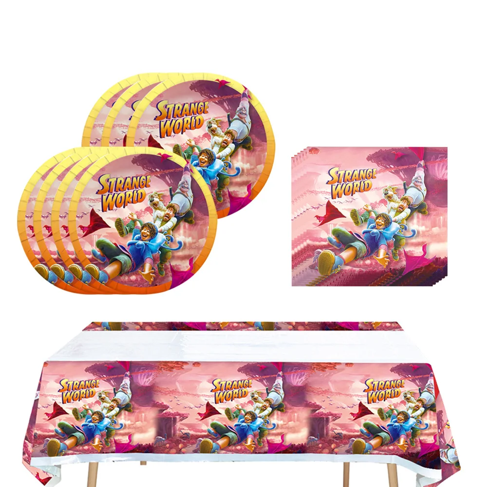 Disney Cartoon Strange World Birthday Party Decoration Disposable Tableware Balloon Box Background Baby Shower Kid Boy Supplies
Disney Cartoon Strange World Birthday Party Decoration Disposable Tableware Balloon Box Background Baby Shower Kid Boy Supplies