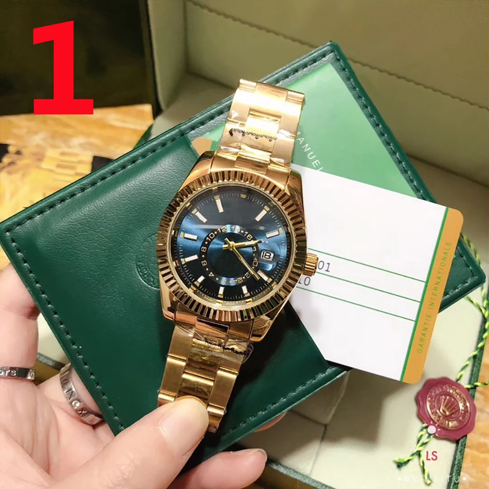Mens Luxury Quartz Watch Designer Brand Watch Life Waterproof Date Steel Strap Fold Over Clasp Watches Relojes
Mens Luxury Quartz Watch Designer Brand Watch Life Waterproof Date Steel Strap Fold Over Clasp Watches Relojes