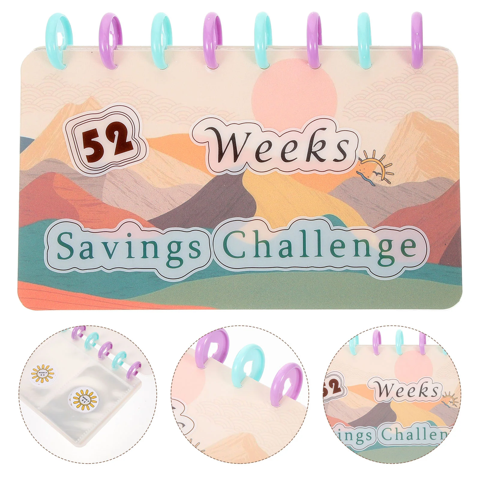 Notebook Binder Cash Envelopes Savings Money Organizer for Budget Books Stickers Loose-leaf Planner
Notebook Binder Cash Envelopes Savings Money Organizer for Budget Books Stickers Loose-leaf Planner