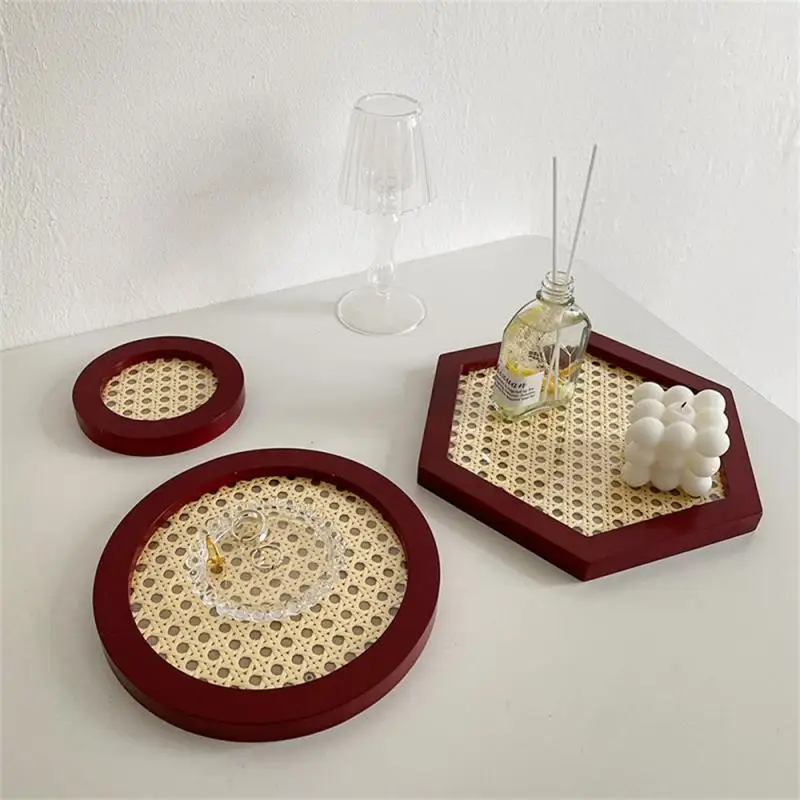 Home Decoration Wooden Rattan Storage Tray Decorative Space Desktop Organizer Place Fragrance Sundries Storage Basket
Home Decoration Wooden Rattan Storage Tray Decorative Space Desktop Organizer Place Fragrance Sundries Storage Basket