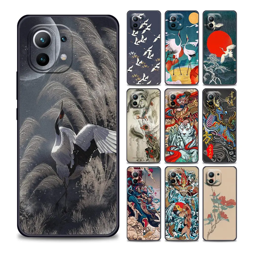 Chinese Style Crane Xiaomi Case for Mi 11i 11 Pro 11X Pro 11T Pro Poco X3 Pro NFC M3 Pro F3 GT M4 Soft Silicone
Chinese Style Crane Xiaomi Case for Mi 11i 11 Pro 11X Pro 11T Pro Poco X3 Pro NFC M3 Pro F3 GT M4 Soft Silicone