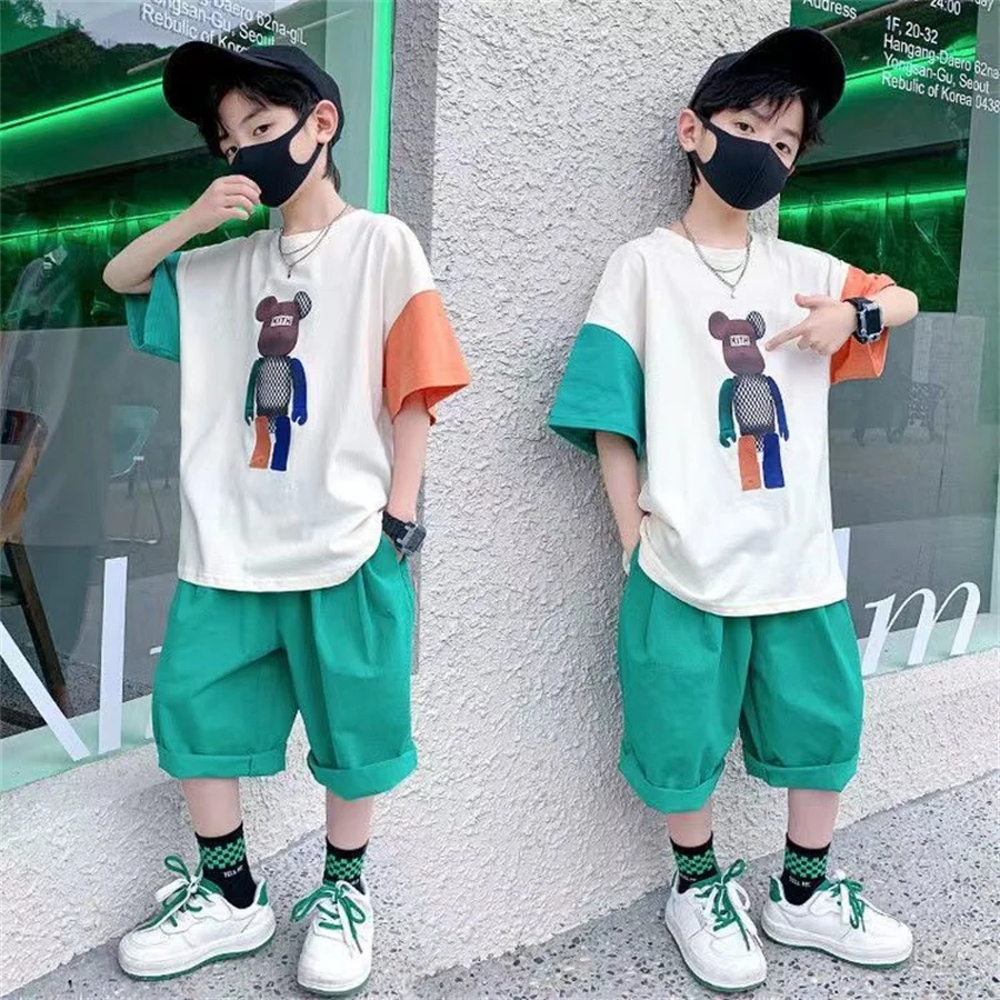 Fashion Baby Boy's Suit Summer Casual Clothes Set Top Shorts 2PCS Baby Clothing Set for Boys Infant Suits Kids Clothes
Fashion Baby Boy's Suit Summer Casual Clothes Set Top Shorts 2PCS Baby Clothing Set for Boys Infant Suits Kids Clothes