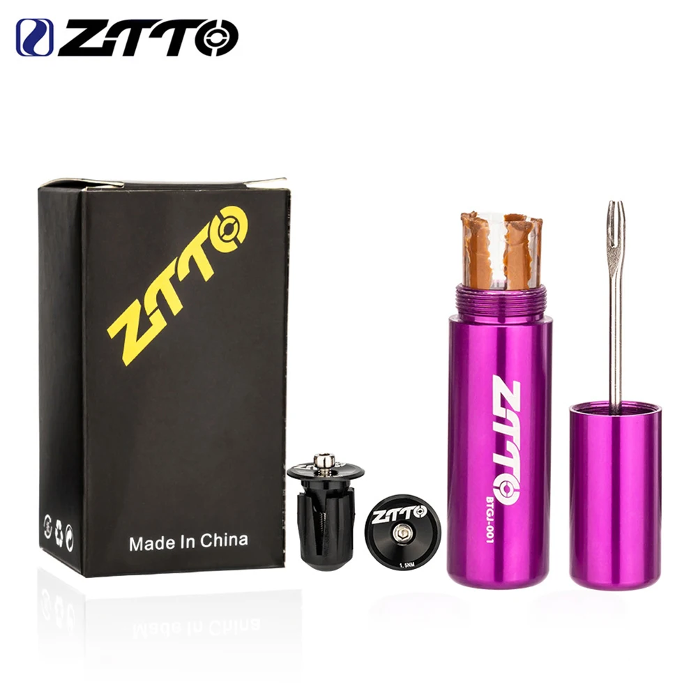 ZTTO Bicycle Tubeless Tire Fast Repair Kit For MTB And Road Bike Tires Bar End Hidden Tool Components Integrated New
ZTTO Bicycle Tubeless Tire Fast Repair Kit For MTB And Road Bike Tires Bar End Hidden Tool Components Integrated New