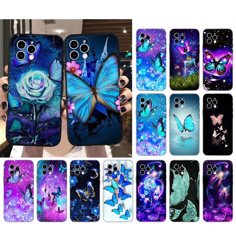 Phone Case For iphone 14 13 12 11 Pro Max XS XR X 12mini 14 Plus SE Butterfly Mobile Phone Case Funda
Phone Case For iphone 14 13 12 11 Pro Max XS XR X 12mini 14 Plus SE Butterfly Mobile Phone Case Funda