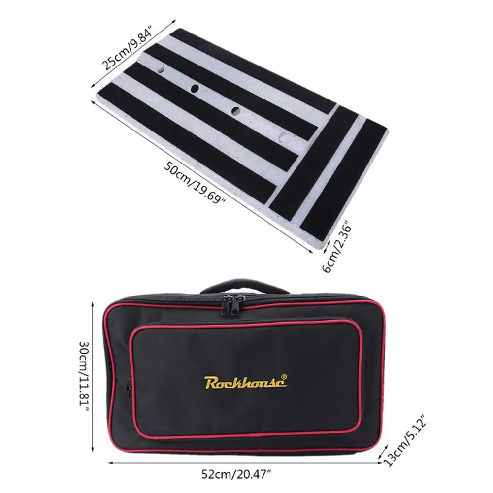 Guitar Pedal Board Plus Gig Bag Electric Effects Pedalboard Waterproof Shockproof Hide Power Room Live Show Guitarra Accessories
Guitar Pedal Board Plus Gig Bag Electric Effects Pedalboard Waterproof Shockproof Hide Power Room Live Show Guitarra Accessories