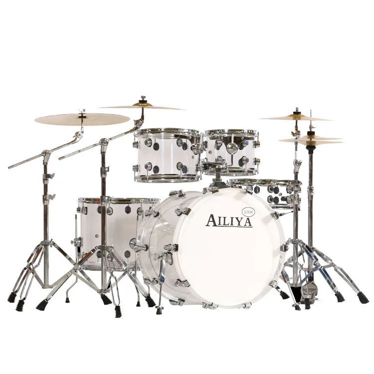 Professional High Grade Wholesale Music Percussion Instrument Drum Kit Fashion Acrylic Jazz Drum Set
Professional High Grade Wholesale Music Percussion Instrument Drum Kit Fashion Acrylic Jazz Drum Set