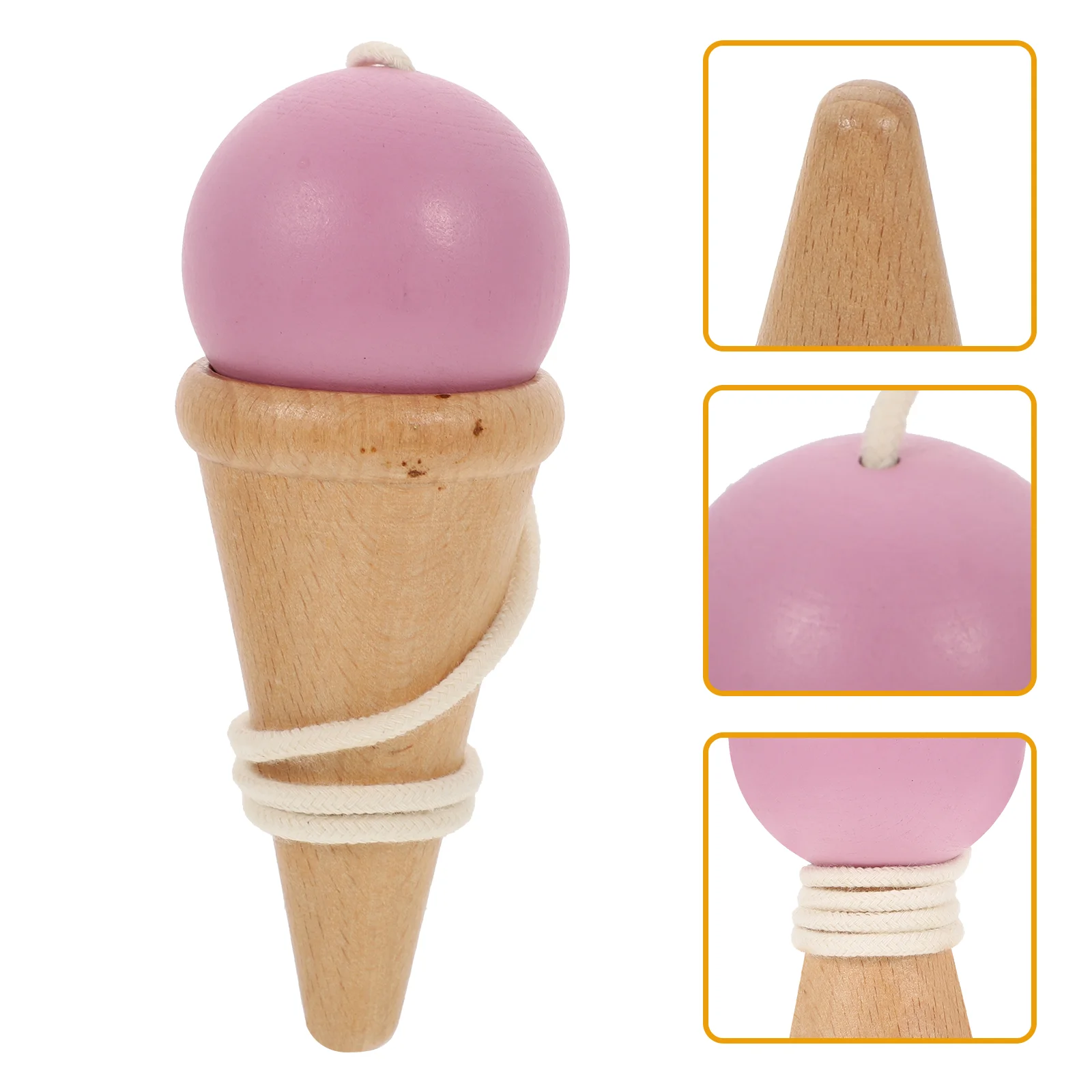 

Skill Ball Coordination Exercise Kendama Toy Wear-resistant Kids Interesting Interactive