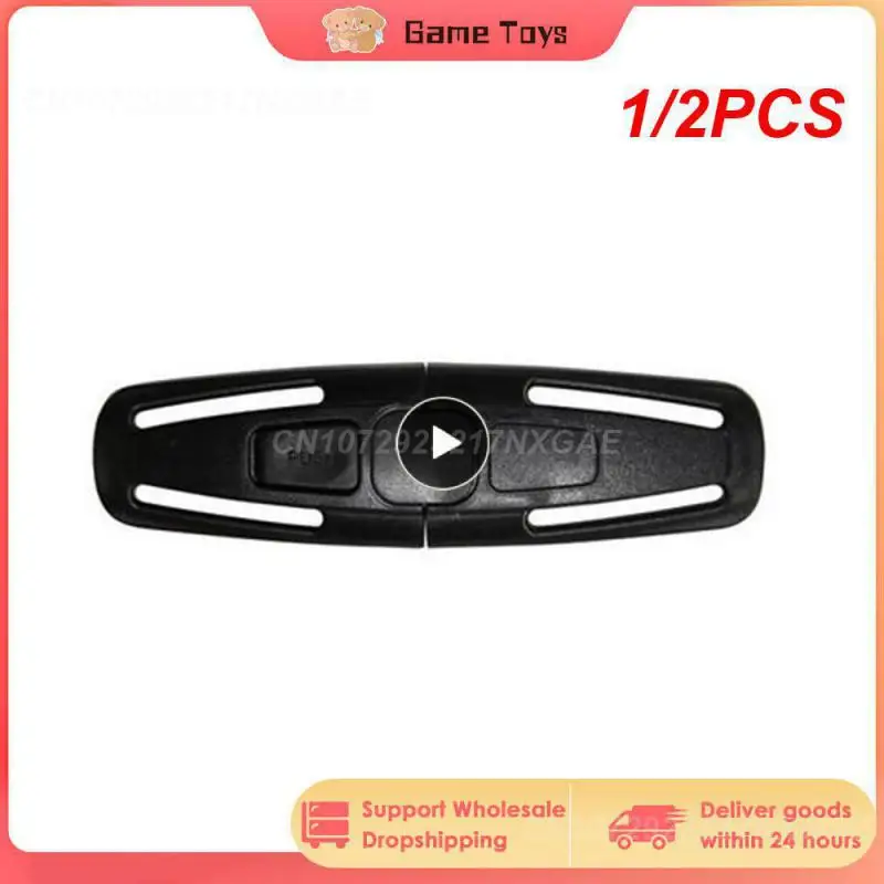 

1/2PCS Baby Safety Seat Lock Seat Belt Buckle Adjuster Harness Chest Child Clip Safe Buckle Kid Durable Car Safety Seat