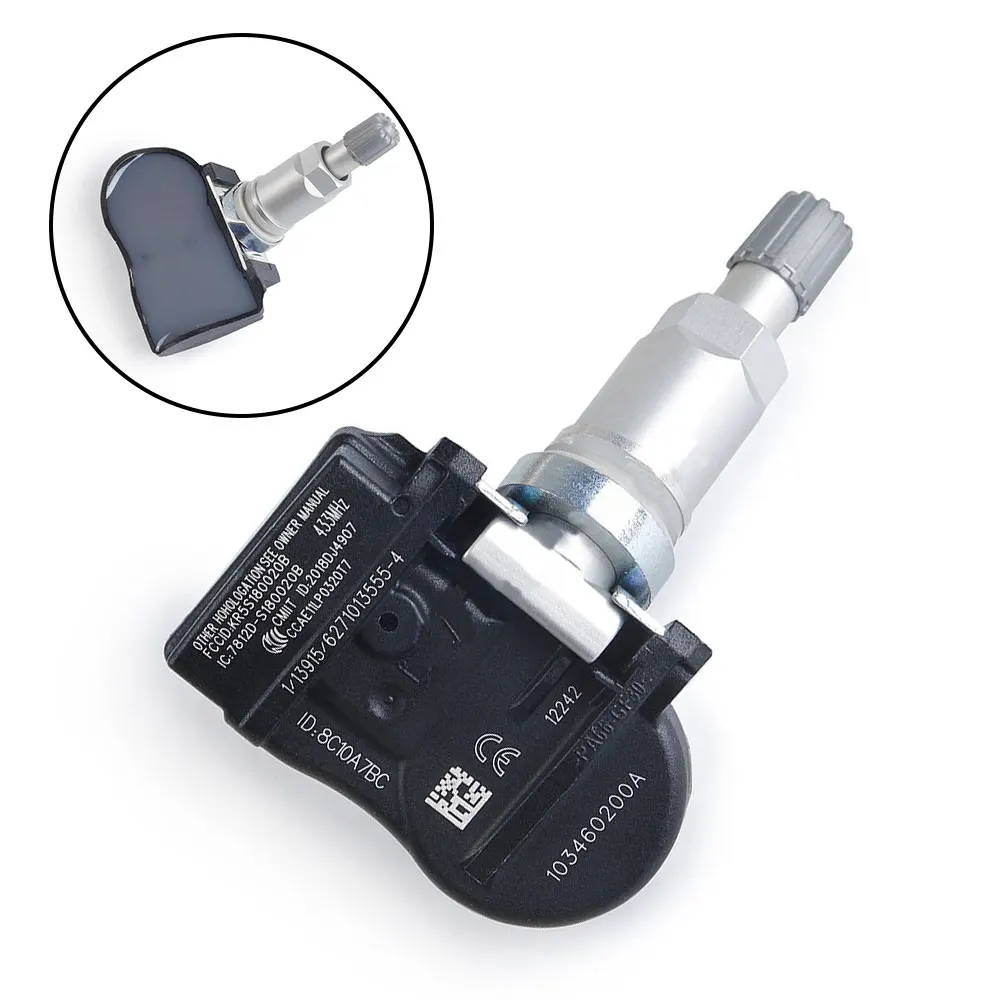 For Tesla Model 3 S X 103460200A Replacement Tire Pressure Monitoring Sensor Clamp-In 433MHz
For Tesla Model 3 S X 103460200A Replacement Tire Pressure Monitoring Sensor Clamp-In 433MHz