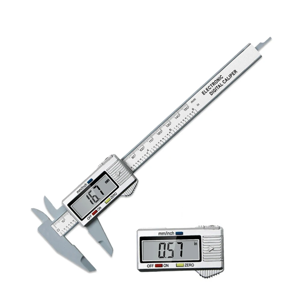 Electronic Vernier Caliper LCD 0-150mm Measuring Micrometer Household Depth Gauge Sliding Woodworking Ruler Digital Caliper
Electronic Vernier Caliper LCD 0-150mm Measuring Micrometer Household Depth Gauge Sliding Woodworking Ruler Digital Caliper