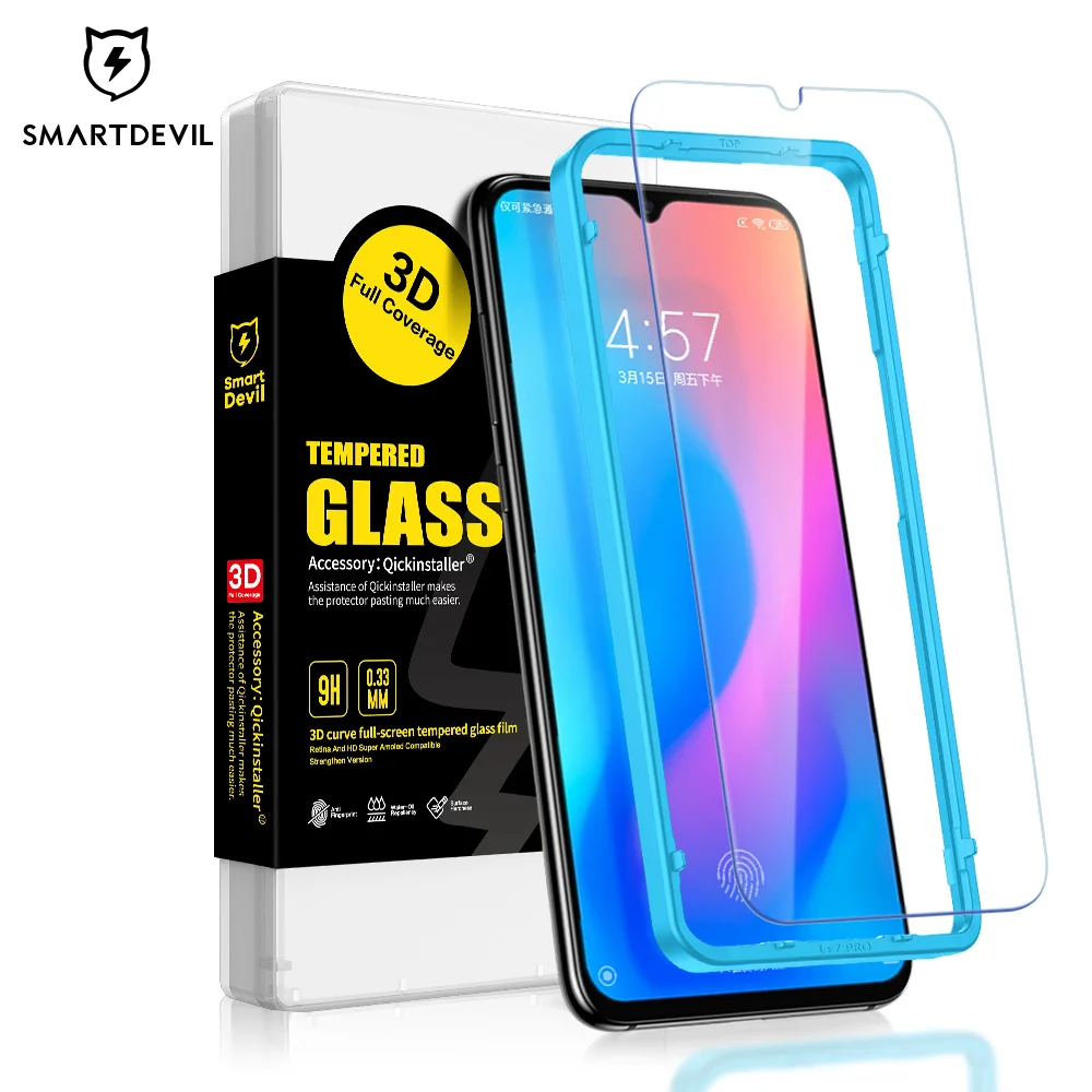Закаленное стекло SmartDevil для Xiaomi Mi 9/9 Lite защита экрана HD 8/8 Pro/8 защитная пленка с