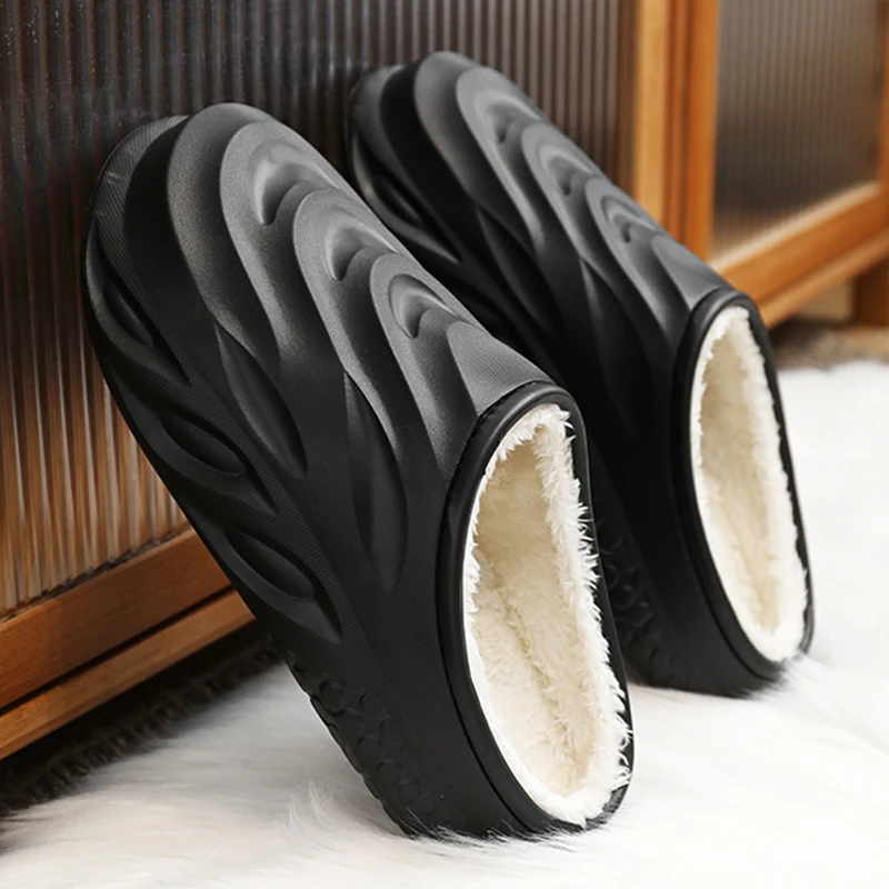 Winter Women's Slippers Anti Slip Thick Sole Home Cotton Shoes 2024 Outdoor Waterproof Warm Plush Slippers Couple Casual Shoes
Winter Women's Slippers Anti Slip Thick Sole Home Cotton Shoes 2024 Outdoor Waterproof Warm Plush Slippers Couple Casual Shoes