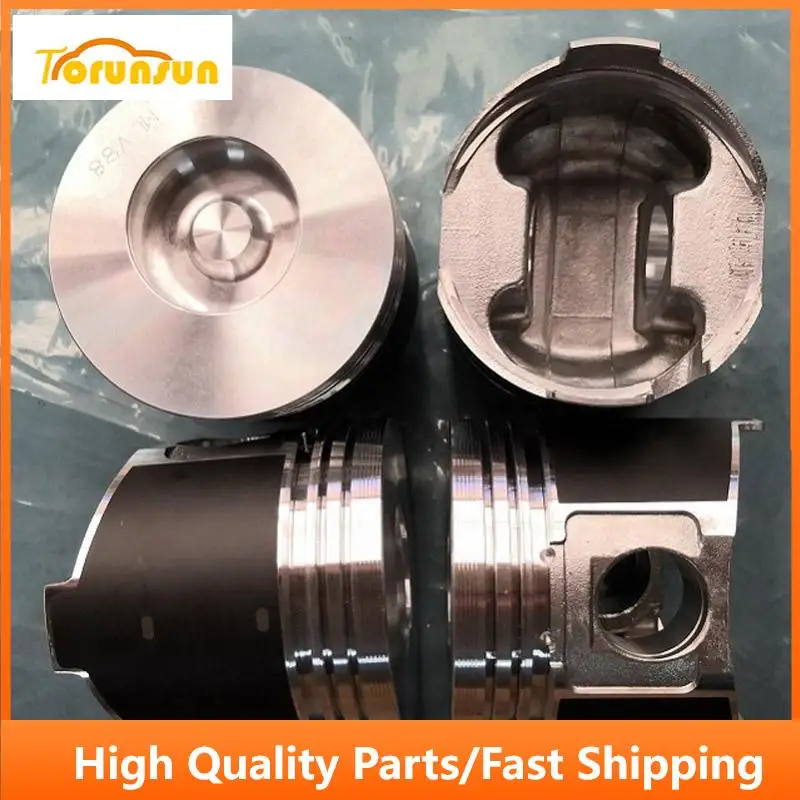 New 4 Sets STD Piston Kit With Ring 129001-22081 Fit For Yanmar 3TNC88 4TNC88 Engine 88mm
New 4 Sets STD Piston Kit With Ring 129001-22081 Fit For Yanmar 3TNC88 4TNC88 Engine 88mm