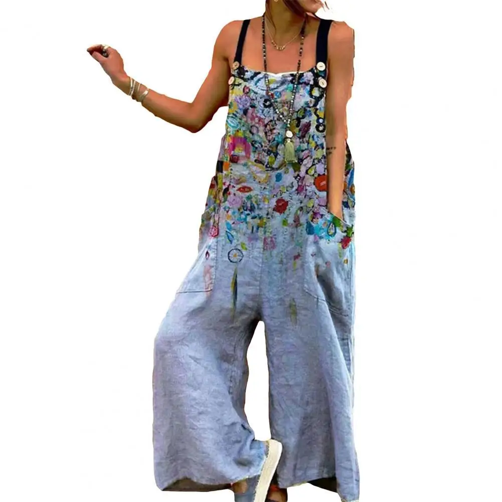 Loose jumpsuits Women Oversized Black Pant Suits Straight Wide Leg Long Trouser Casual Button Strap Romper Woman Summer Overalls
Loose jumpsuits Women Oversized Black Pant Suits Straight Wide Leg Long Trouser Casual Button Strap Romper Woman Summer Overalls