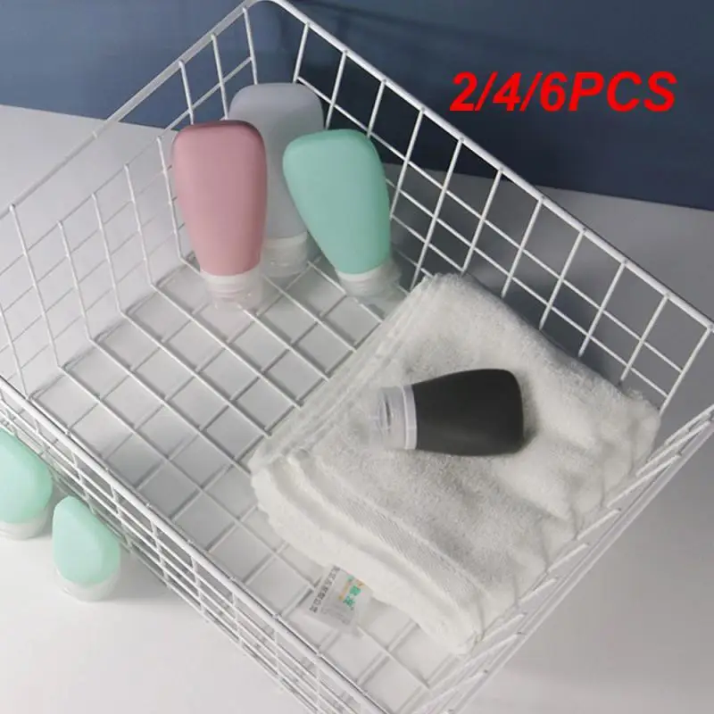 2/4/6PCS Portable Silicone Travel Bottle Cosmetic Storage Refillable Lotion Bottle Leakproof Shampoo Container Squeeze Tube
2/4/6PCS Portable Silicone Travel Bottle Cosmetic Storage Refillable Lotion Bottle Leakproof Shampoo Container Squeeze Tube