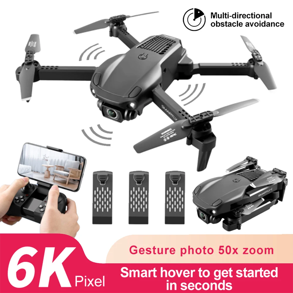 V22 New 6k Profession HD Wide Angle Camera WiFi Fpv Drone Dual Camera Height Keep Three-sided Obstacle Avoidance Helicopter Toys
V22 New 6k Profession HD Wide Angle Camera WiFi Fpv Drone Dual Camera Height Keep Three-sided Obstacle Avoidance Helicopter Toys