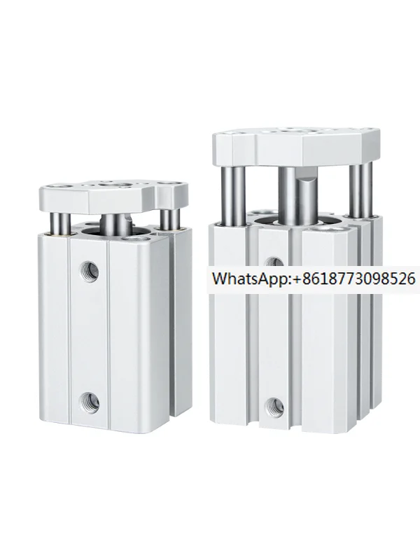 Thin three-axis three-bar guide rod cylinder TACQ12/16/20/25/32/40/50/63-80x10x15x75S TACQ50 cylinder diameter
Thin three-axis three-bar guide rod cylinder TACQ12/16/20/25/32/40/50/63-80x10x15x75S TACQ50 cylinder diameter