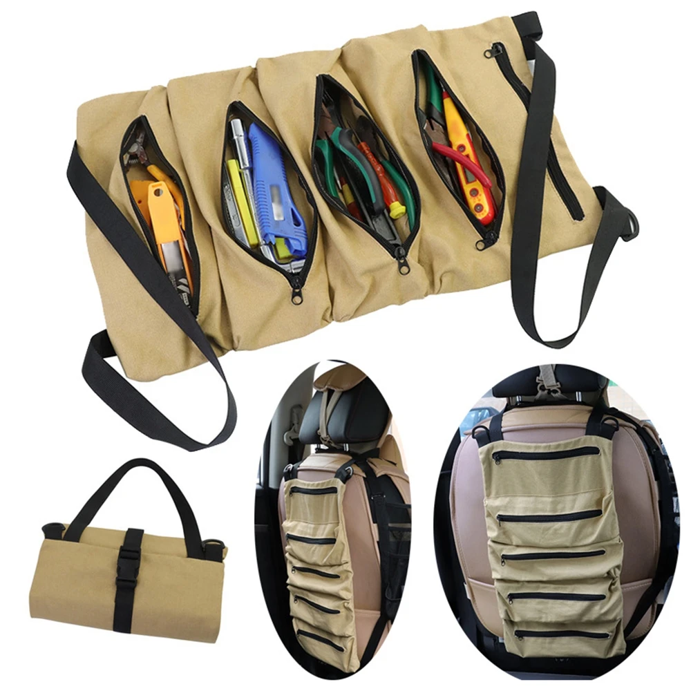 Multifunction Roller Tool Bags Wrench Screwdriver Organizer Tool Hanging Storage Bag Zipper Carrier Tote Storage Bag
Multifunction Roller Tool Bags Wrench Screwdriver Organizer Tool Hanging Storage Bag Zipper Carrier Tote Storage Bag