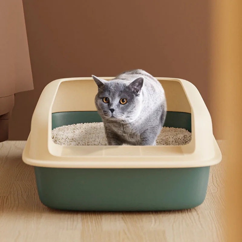 6L Anti-splash Semi-closed Cat Litter Box Sandbox Cat Litter Cat Litter Box Litter Box for Cat Cat Box Cat Toilet for Cats
6L Anti-splash Semi-closed Cat Litter Box Sandbox Cat Litter Cat Litter Box Litter Box for Cat Cat Box Cat Toilet for Cats