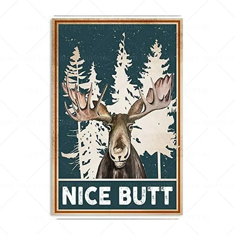 Nice Butt Said By Animals Signs In Gym Toilet Retro Metal Poster Decoration Wall Decor Vintage Tin Sign Metal farmhouse decor
Nice Butt Said By Animals Signs In Gym Toilet Retro Metal Poster Decoration Wall Decor Vintage Tin Sign Metal farmhouse decor