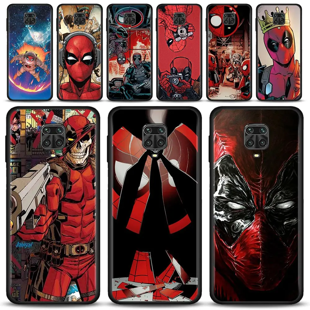 For Xiaomi Redmi Note 11 9 8 10 Pro 7 9T 8T 9S 10Lite 11T 11S Case for REDMI 9 8 9C 9A 7A Marvel Deadpool & SpiderMan Photograph
For Xiaomi Redmi Note 11 9 8 10 Pro 7 9T 8T 9S 10Lite 11T 11S Case for REDMI 9 8 9C 9A 7A Marvel Deadpool & SpiderMan Photograph