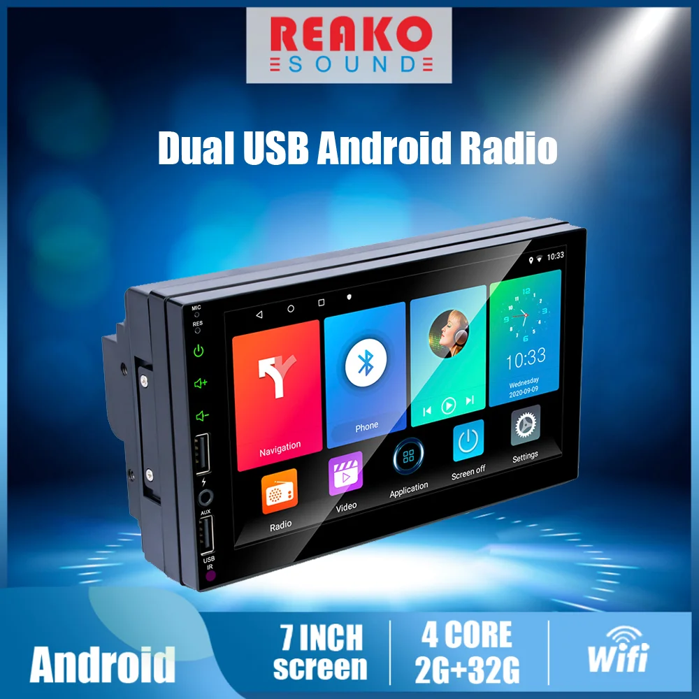 2Din Car Radio 7''Android For Nissan Hyundai Kia Toyota Volkswagen Dual USB 2din Car Radio Android multimedia player Autoradio
2Din Car Radio 7''Android For Nissan Hyundai Kia Toyota Volkswagen Dual USB 2din Car Radio Android multimedia player Autoradio