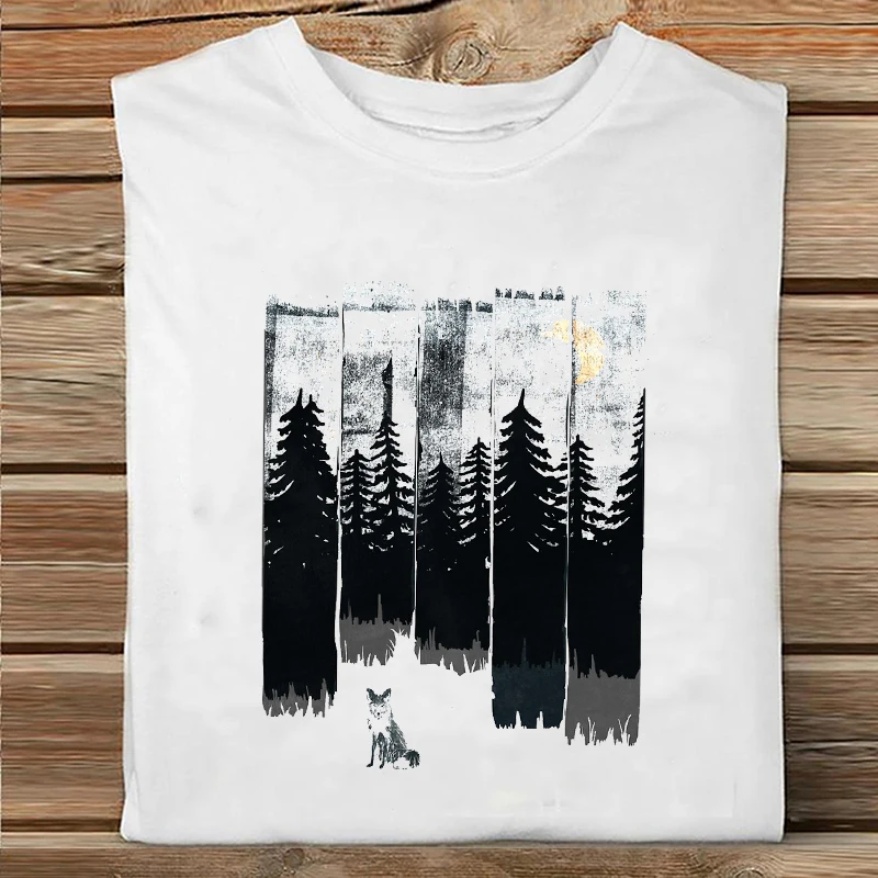 Women Cute Mountain Watercolor Forest Short Sleeve Spring Printing Clothes Print Tshirt Female Tee Top Ladies Graphic T-shirt
Women Cute Mountain Watercolor Forest Short Sleeve Spring Printing Clothes Print Tshirt Female Tee Top Ladies Graphic T-shirt