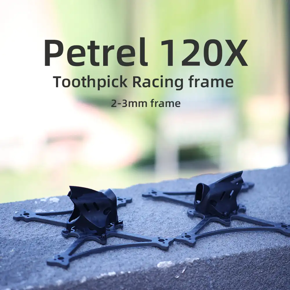 HGLRC Petrel 120X 120 мм углеродное волокно 3 дюйма FPV зубочистка рамка 2 мм 3 мм Нижняя пластина с навесом для FPV беспилотных летательных аппаратов
HGLRC Petrel 120X 120 мм углеродное волокно 3 дюйма FPV зубочистка рамка 2 мм 3 мм Нижняя пластина с навесом для FPV беспилотных летательных аппаратов