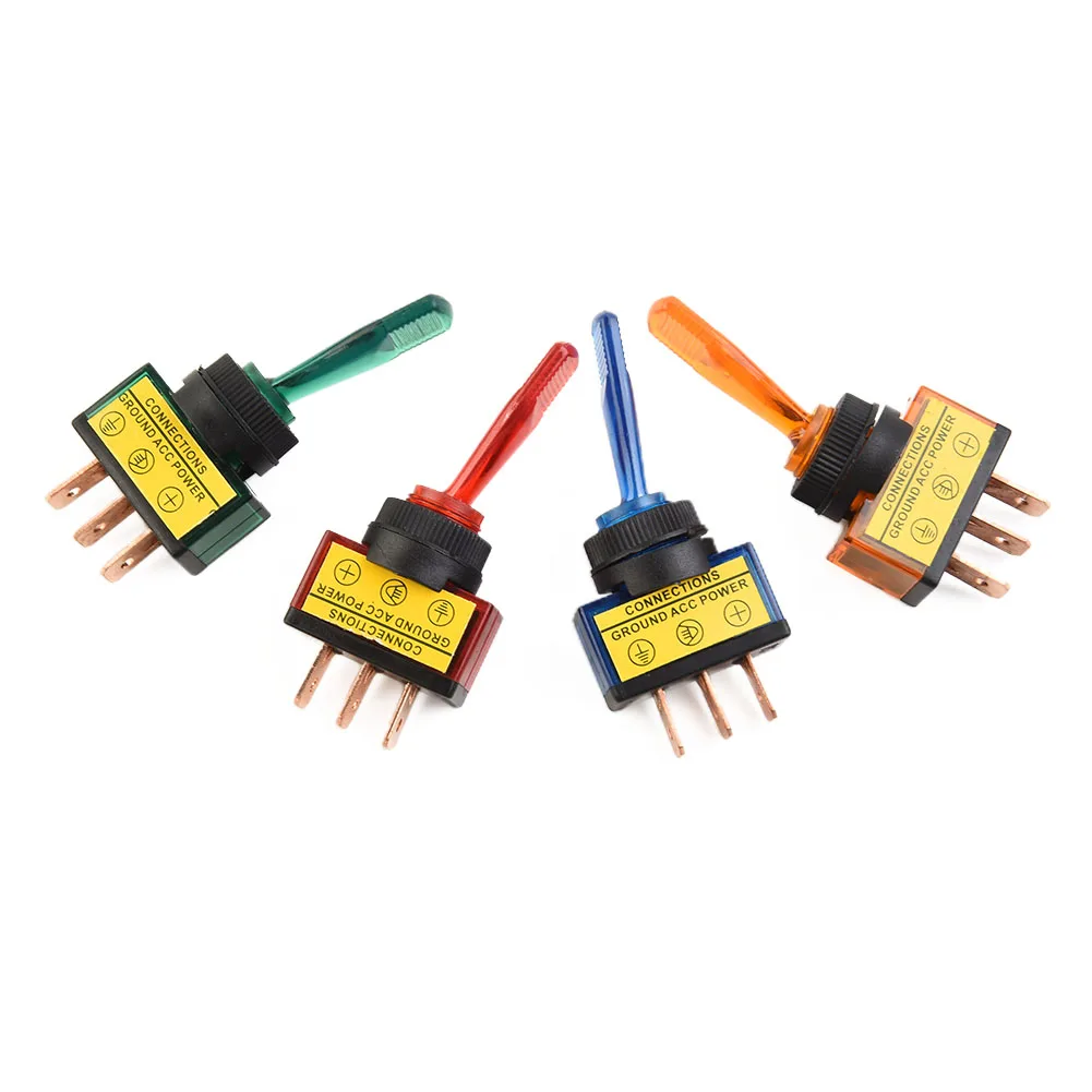 4pcs Rocker Switches Metal+Plastic Red Toggle Rocker Switches Yellow Interior Replacement Parts Interior Replacement Parts
4pcs Rocker Switches Metal+Plastic Red Toggle Rocker Switches Yellow Interior Replacement Parts Interior Replacement Parts