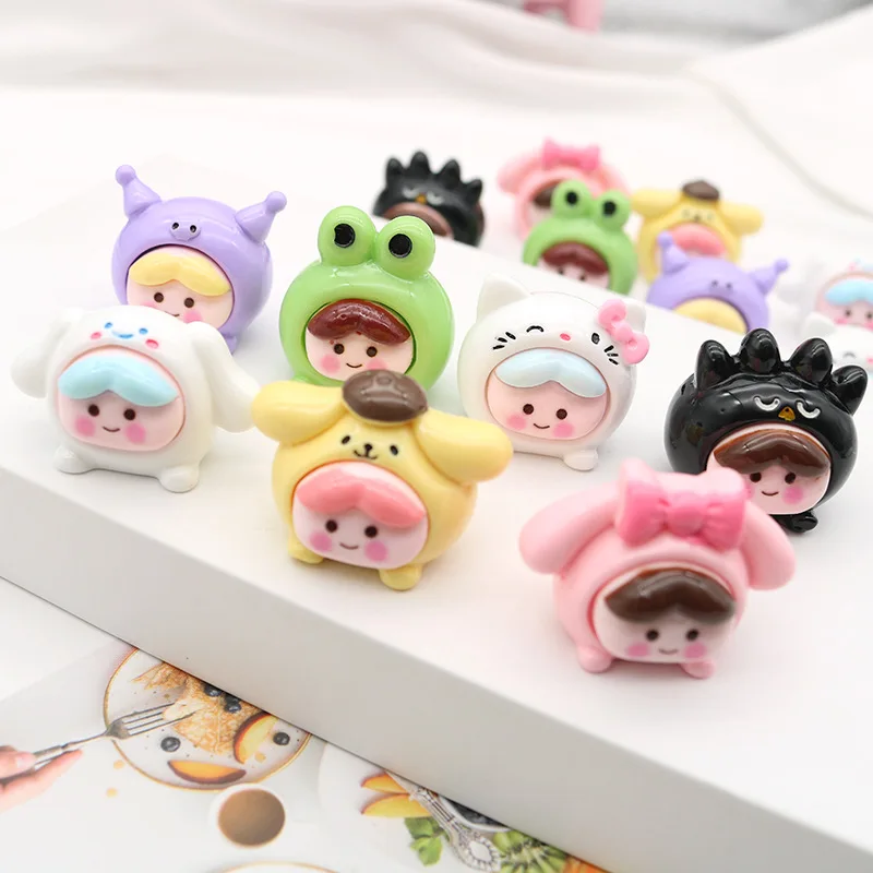 Cinnamoroll Kuromi Pompompurin Hello Kitty Sanrio My Melody Cartoon DIY Accessories Desktop Ornaments Anime Toys for Girls Gift
Cinnamoroll Kuromi Pompompurin Hello Kitty Sanrio My Melody Cartoon DIY Accessories Desktop Ornaments Anime Toys for Girls Gift