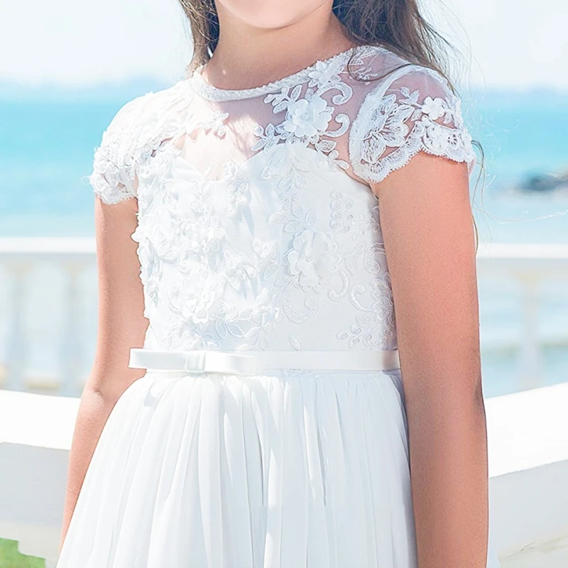 Платье принцессы с цветами для девочек, белое кружевное шифоновое платье-трапеция с цветами для девочек на свадьбу, вечеринку, Пляжное детское платье для святой причастия
Платье принцессы с цветами для девочек, белое кружевное шифоновое платье-трапеция с цветами для девочек на свадьбу, вечеринку, Пляжное детское платье для святой причастия