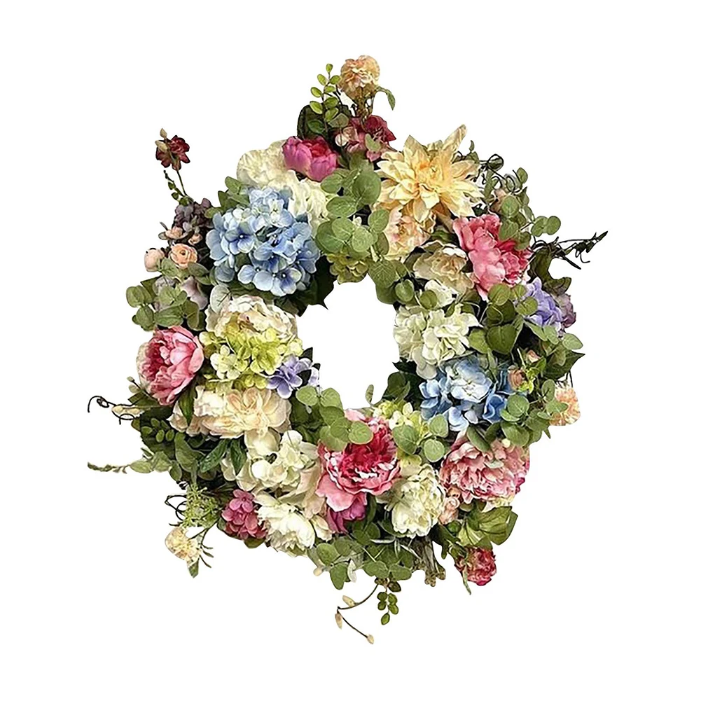 Artificial Garland Pompoms Flower Wreath Hydrangea Wedding Christmas Decoration Home Hanging Silk Floral Garden Decoration
Artificial Garland Pompoms Flower Wreath Hydrangea Wedding Christmas Decoration Home Hanging Silk Floral Garden Decoration