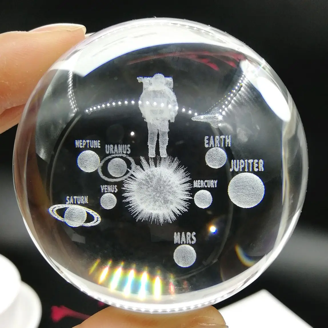3D Engraved Guardian Universe Sphere 60mm Glass Crystal Ball Deer Earth Figurine Decorative Art for Home Housewarming Gift
3D Engraved Guardian Universe Sphere 60mm Glass Crystal Ball Deer Earth Figurine Decorative Art for Home Housewarming Gift