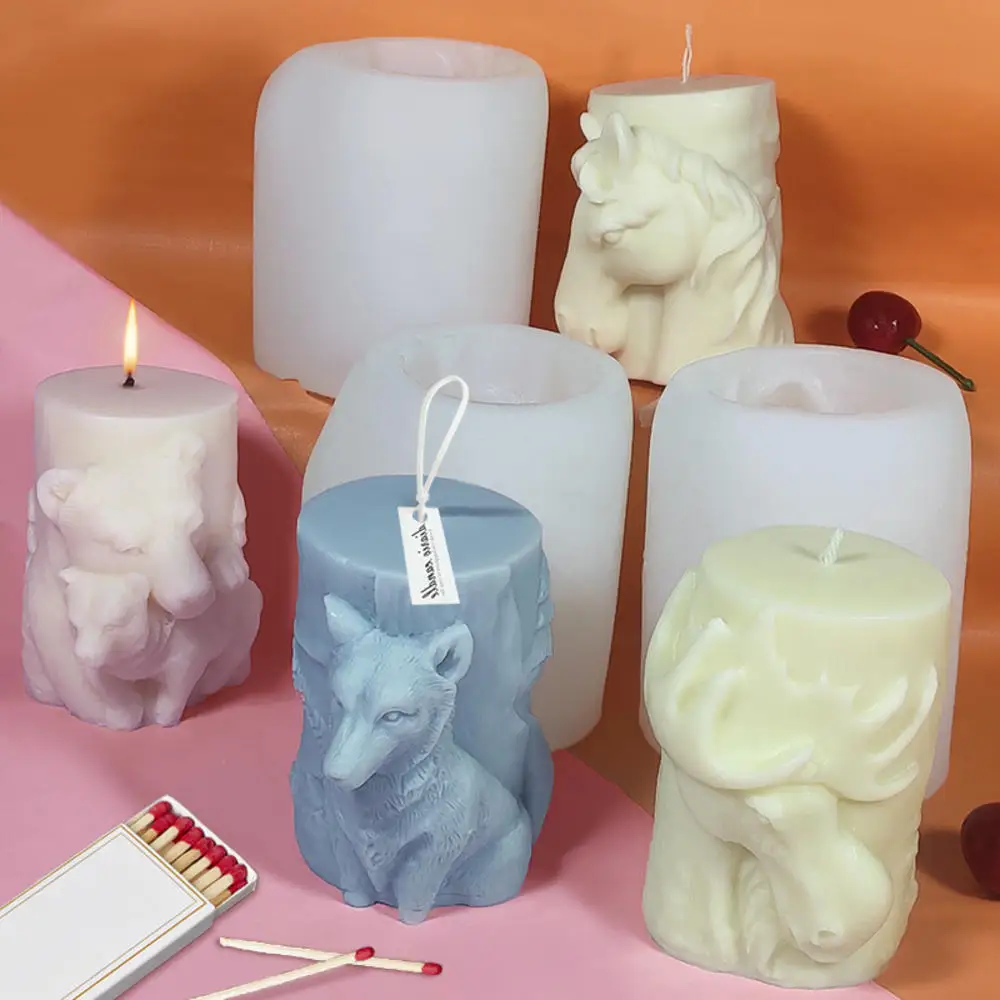 3D Embossed Animal Column Silicone Candle Mold DIY Handmade Soap Gypsum Clay Resin Crafts Making Mould Home Decoration Ornaments
3D Embossed Animal Column Silicone Candle Mold DIY Handmade Soap Gypsum Clay Resin Crafts Making Mould Home Decoration Ornaments