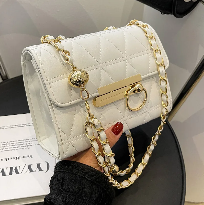 Hot Chain Small Bag Female 2022 Summer New Trendy All-match Crossbody Bag 2 Specifications Fashion Shoulder Bag Small Square Bag
Hot Chain Small Bag Female 2022 Summer New Trendy All-match Crossbody Bag 2 Specifications Fashion Shoulder Bag Small Square Bag