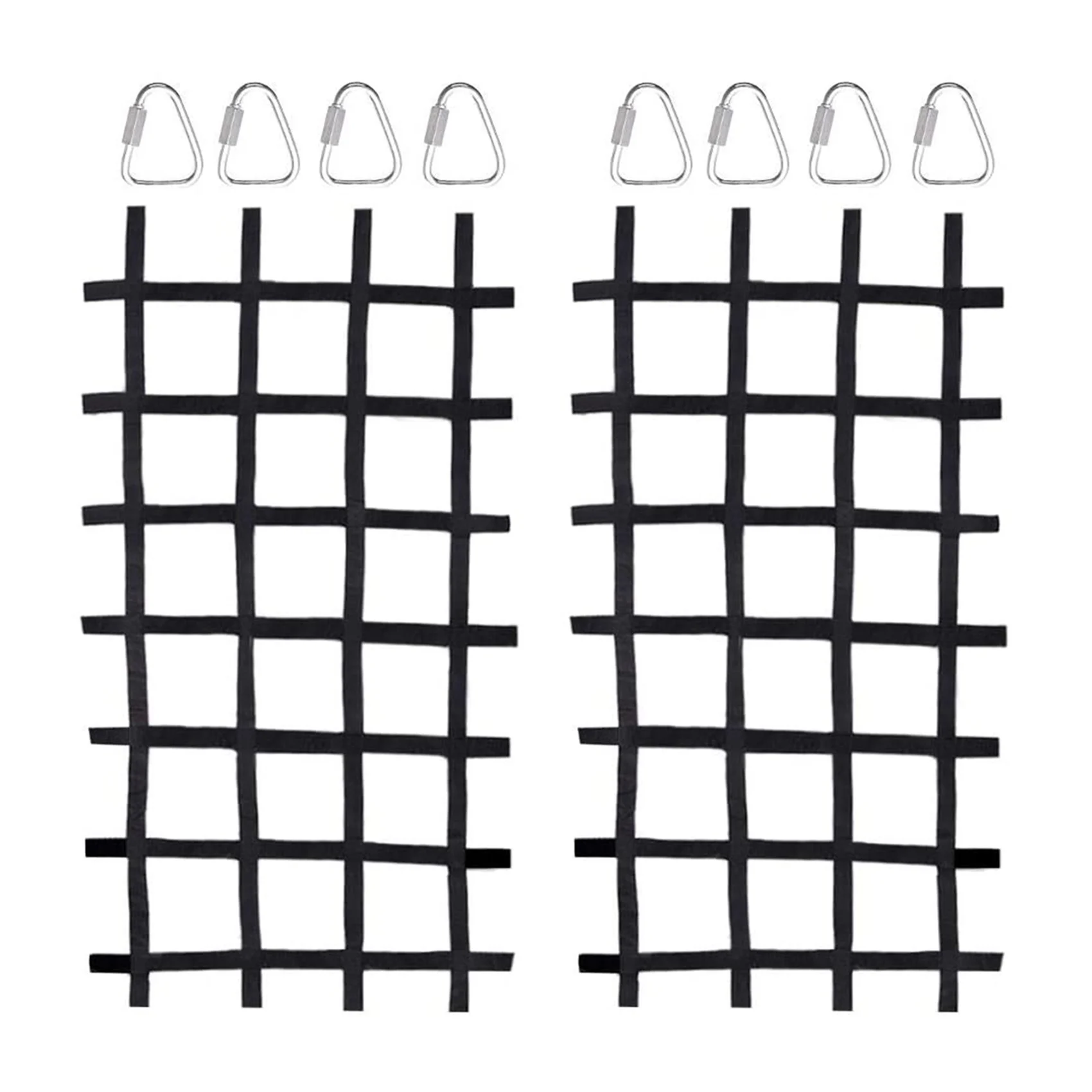 2X Indoor/Outdoor Climbing Net (90 Inches x 48 Inches)-Playground Freight Net-Swing Climbing Net-Children Climbing Net 
2X Indoor/Outdoor Climbing Net (90 Inches x 48 Inches)-Playground Freight Net-Swing Climbing Net-Children Climbing Net