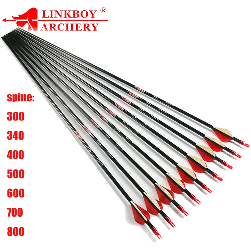 Стрельба из лука LINKBOY, 12 шт, стрелы из чистого карбона, ID 250 мм, стержень 800-, 30/32 дюйма, блочный Рекурсивный лук, Охотничья стрельба
Стрельба из лука LINKBOY, 12 шт, стрелы из чистого карбона, ID 250 мм, стержень 800-, 30/32 дюйма, блочный Рекурсивный лук, Охотничья стрельба