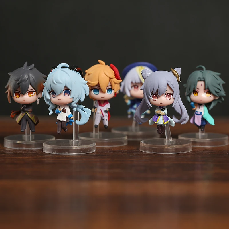 Genshin Impact Capsule Collection vol.1~2 Xiao Keqing Qiqi Morax Ganyu Tartaglia Paimon Amber Cartoon Animation Game Figure Toys
Genshin Impact Capsule Collection vol.1~2 Xiao Keqing Qiqi Morax Ganyu Tartaglia Paimon Amber Cartoon Animation Game Figure Toys