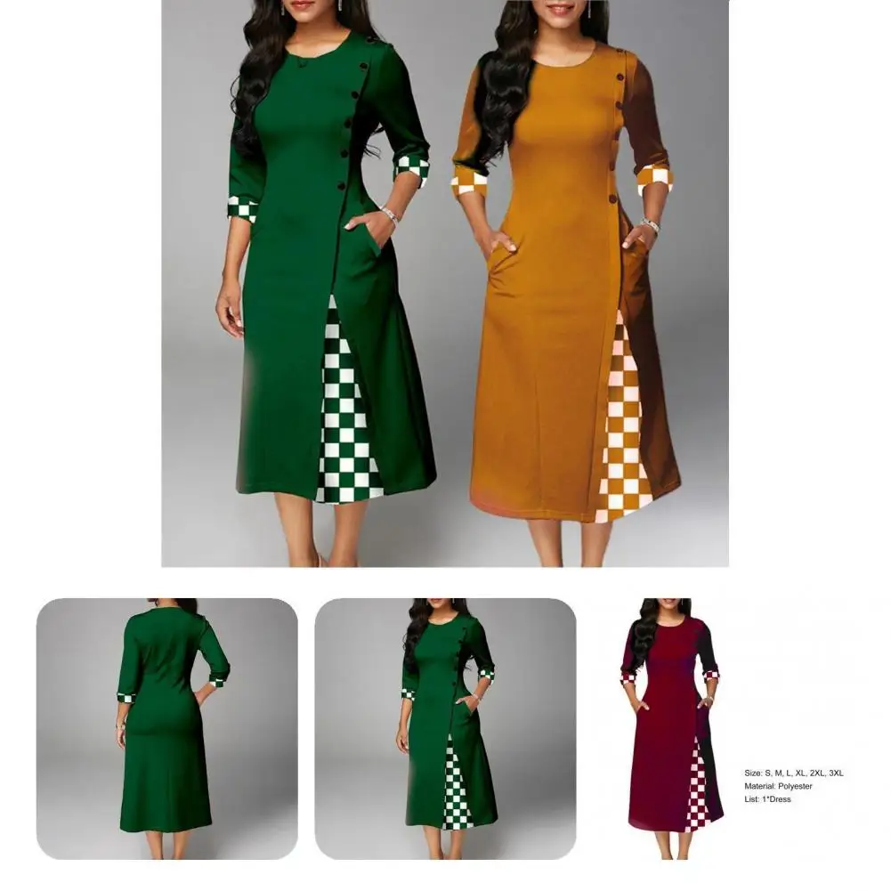 Formal Dress Fashion Polyester O Neck Flowy Midi Formal Dress for Banquet Party Dress Women Dress
Formal Dress Fashion Polyester O Neck Flowy Midi Formal Dress for Banquet Party Dress Women Dress