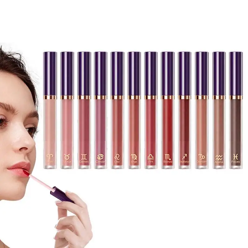 Набор жидкой помады, стойкий водостойкий бархатный блеск для губ, 12 шт., набор классических цветов помад для женщин
Набор жидкой помады, стойкий водостойкий бархатный блеск для губ, 12 шт., набор классических цветов помад для женщин