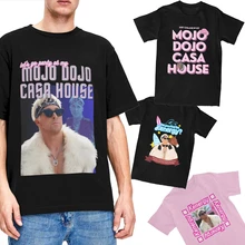 Ryan Gosling Mojo Dojo Casa House T Shirt Accessories Men Women Pure Cotton Novelty Tee Shirt Short Sleeve Tops Plus Size