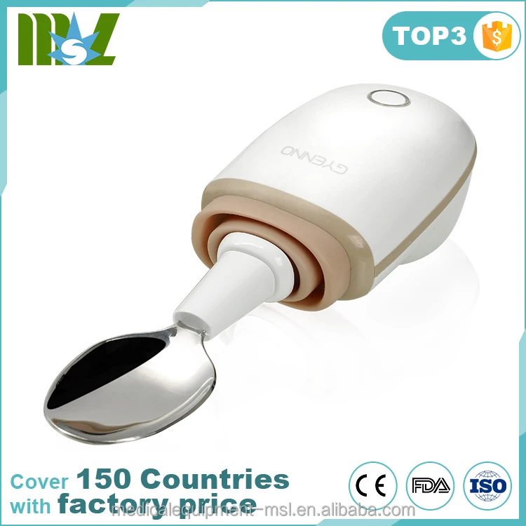 Safe materials Easy to use Comfortable Intelligent tableware / Gyenno Spoon and fork
Safe materials Easy to use Comfortable Intelligent tableware / Gyenno Spoon and fork