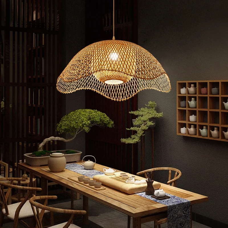 2022 New Handmade Bamboo Wooden Chinese Japanese Asia Style Kitchen Hotel Restaurant Dinning Room Living Pendant Lamp Chandelier
2022 New Handmade Bamboo Wooden Chinese Japanese Asia Style Kitchen Hotel Restaurant Dinning Room Living Pendant Lamp Chandelier