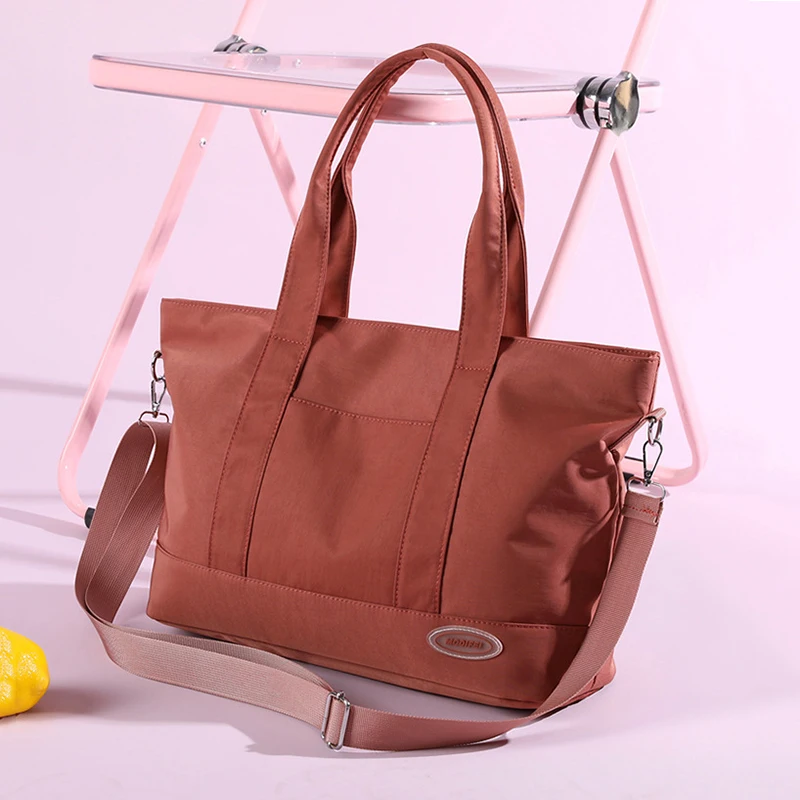 Fashion Women Top-Handle Fabric Handbag High Quality Durable Nylon Female Shoulder Bag Large Capacity A4 Book Women Casual Tote
Fashion Women Top-Handle Fabric Handbag High Quality Durable Nylon Female Shoulder Bag Large Capacity A4 Book Women Casual Tote