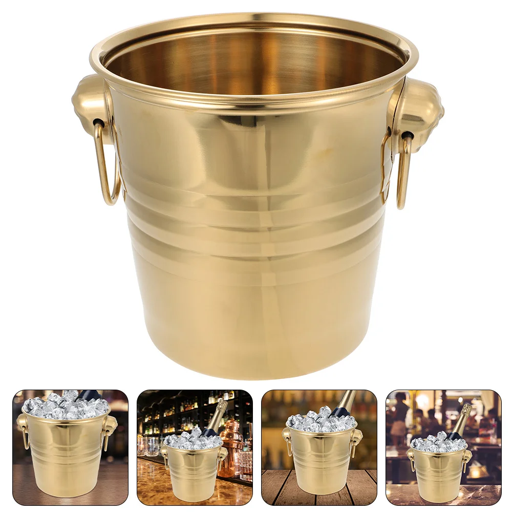 Bucket Icebin Tub Champagne Cooler Bar Storage Narrow Tall Steel Stainless Beer Beverage Cube Holder Gold Metal Pail Chiller
Bucket Icebin Tub Champagne Cooler Bar Storage Narrow Tall Steel Stainless Beer Beverage Cube Holder Gold Metal Pail Chiller