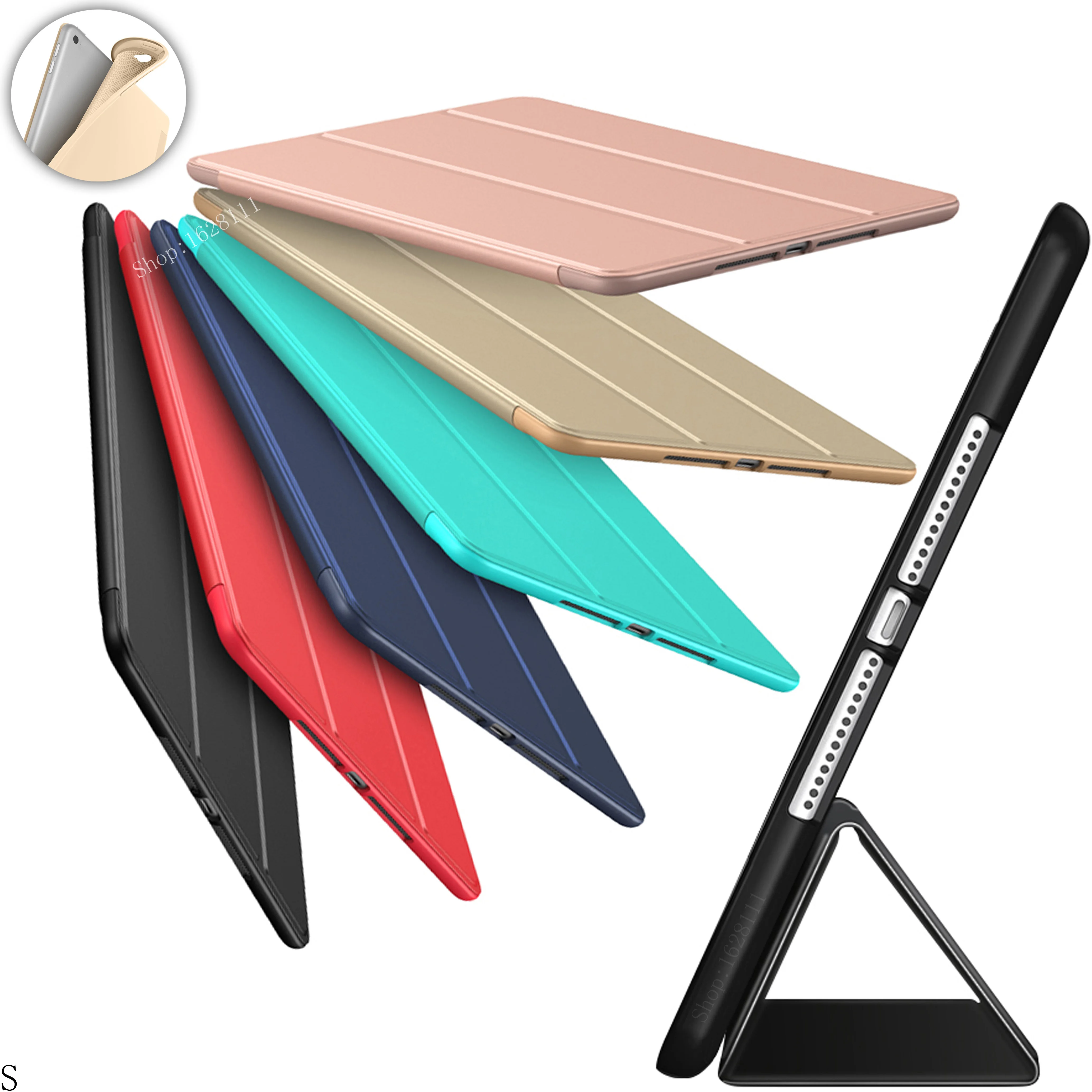 Case For IPad Air 1 Release A1474 A1475 A1476 Smart PU Leather Cover Magnetic Auto Sleep Wake Case Silicone TPU Shell
Case For IPad Air 1 Release A1474 A1475 A1476 Smart PU Leather Cover Magnetic Auto Sleep Wake Case Silicone TPU Shell