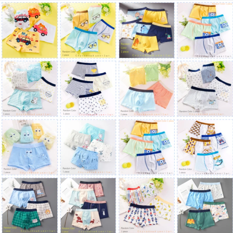 1 Piece Children's Underpant Flat Corner Boy Baby Pure Fine Woven Cotton Striped Cartoon Big Children Middle and Small Underwear
1 Piece Children's Underpant Flat Corner Boy Baby Pure Fine Woven Cotton Striped Cartoon Big Children Middle and Small Underwear