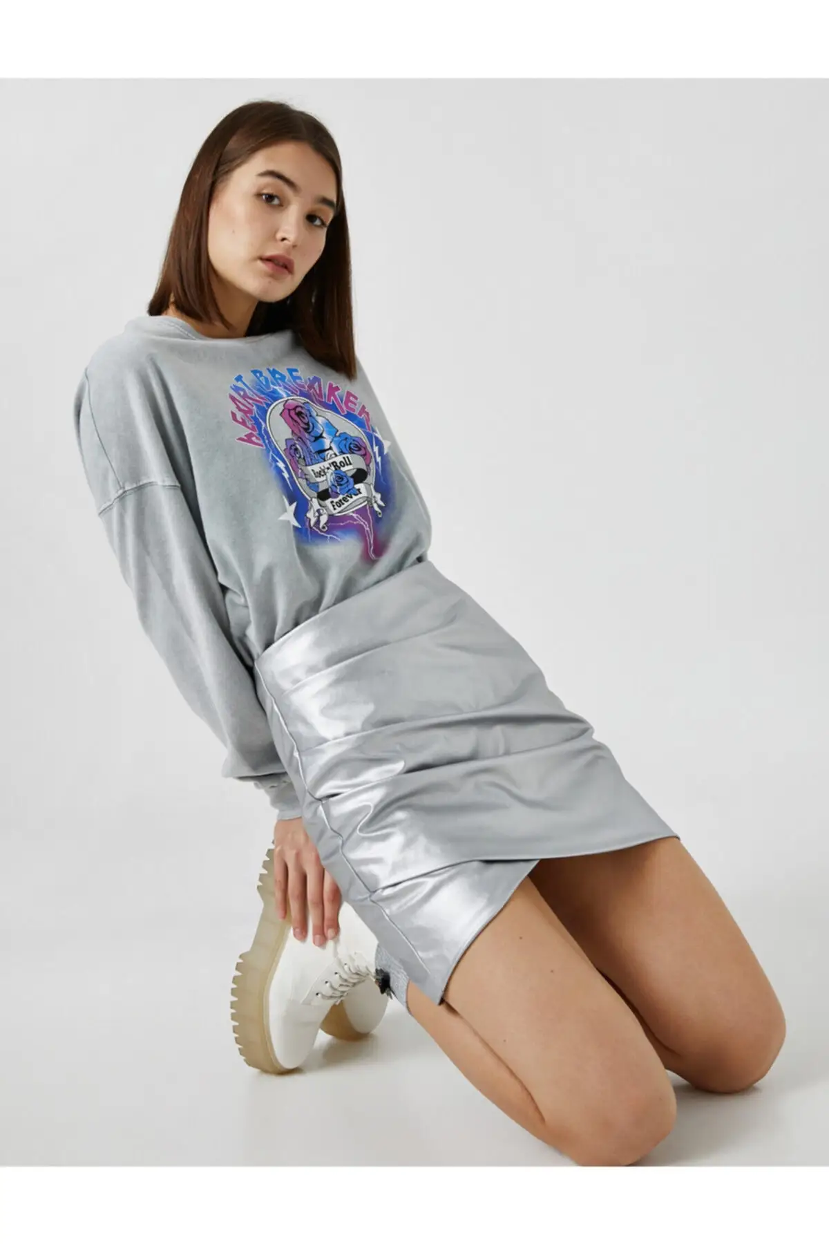 Women's Skirt Silver Skirt Elegant Fashion Summer Summer Spring Casual Stretch Comfortable Sexy Mini Midi Maxi Skirts
Women's Skirt Silver Skirt Elegant Fashion Summer Summer Spring Casual Stretch Comfortable Sexy Mini Midi Maxi Skirts