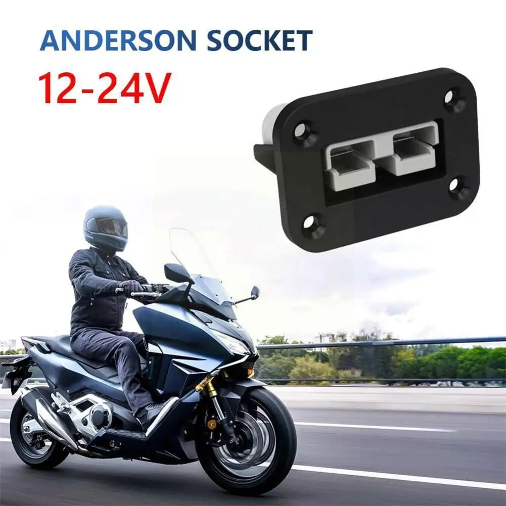 Flush Mount 50 Amp Anderson Plug Mounting Bracket Panel Cover For Caravan Camper Boat Truck Car Socket Panel D0N8
Flush Mount 50 Amp Anderson Plug Mounting Bracket Panel Cover For Caravan Camper Boat Truck Car Socket Panel D0N8